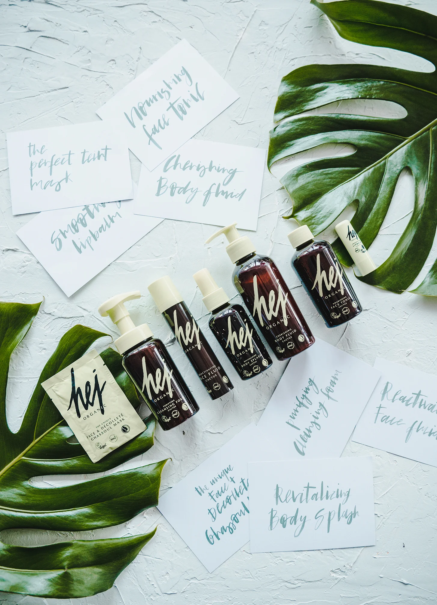 Produkt Shooting mit Hej Organic. Fotos Evelina Galinis, Sweets Zuckersüß & Rosenrot, Papeterie & Schmuck Viviane Lenders