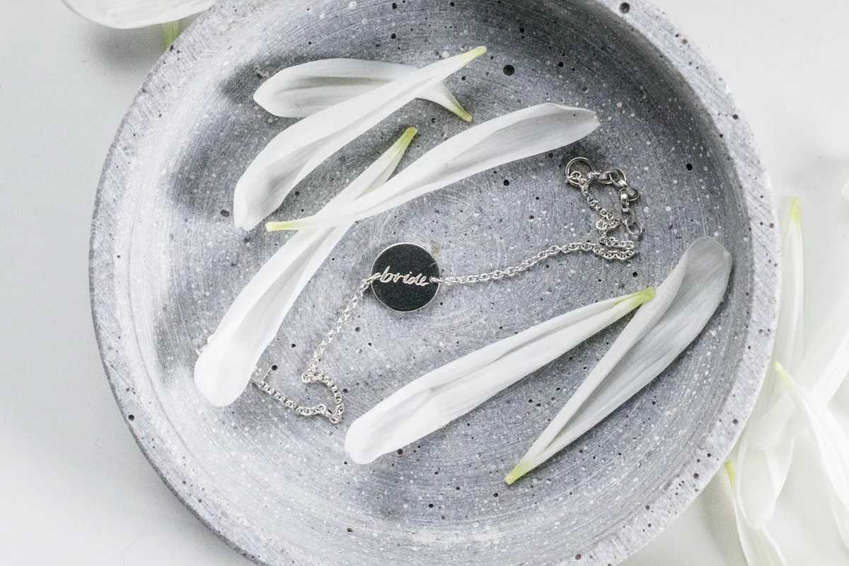 Armband 925 Sterling Silber - Team Bride via Viviane Lenders x Ellisue Berlin