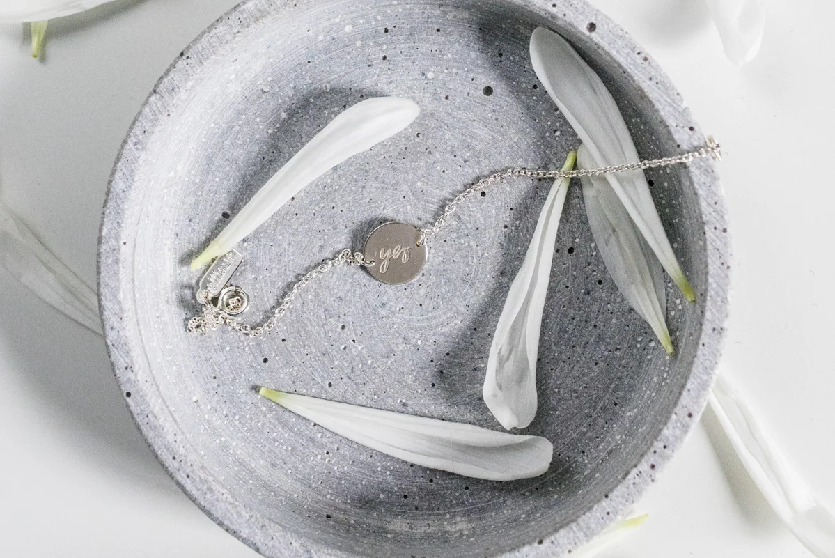 Armband 925 Sterling Silber - Yes via Viviane Lenders x Ellisue Berlin