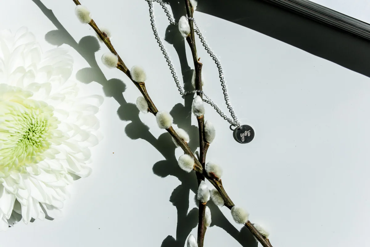 Kette 925 Sterling Silber - Yes via Viviane Lenders x Ellisue Berlin