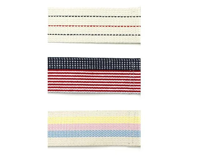 3 Different Striped Webbing