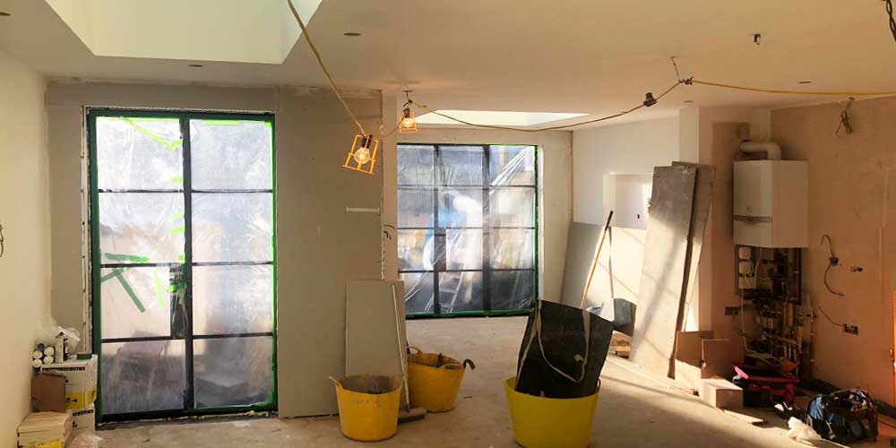 Studio Werc project on site.
