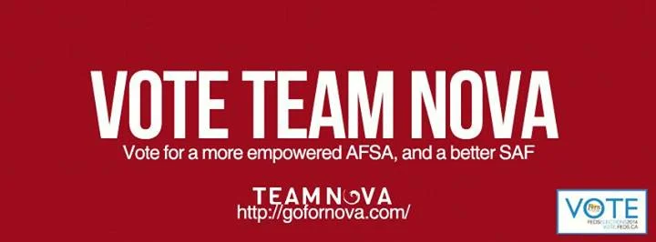 AFSA Supports Team Nova in this week's FEDs Elections