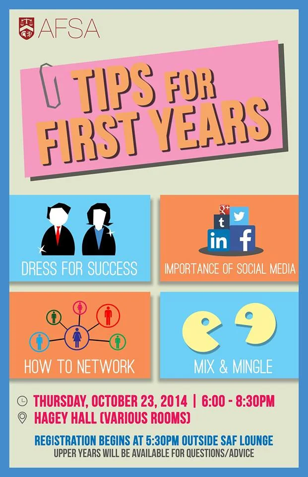 Tips for First years