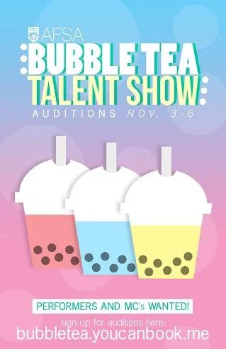 The Bubble Tea Talent Show