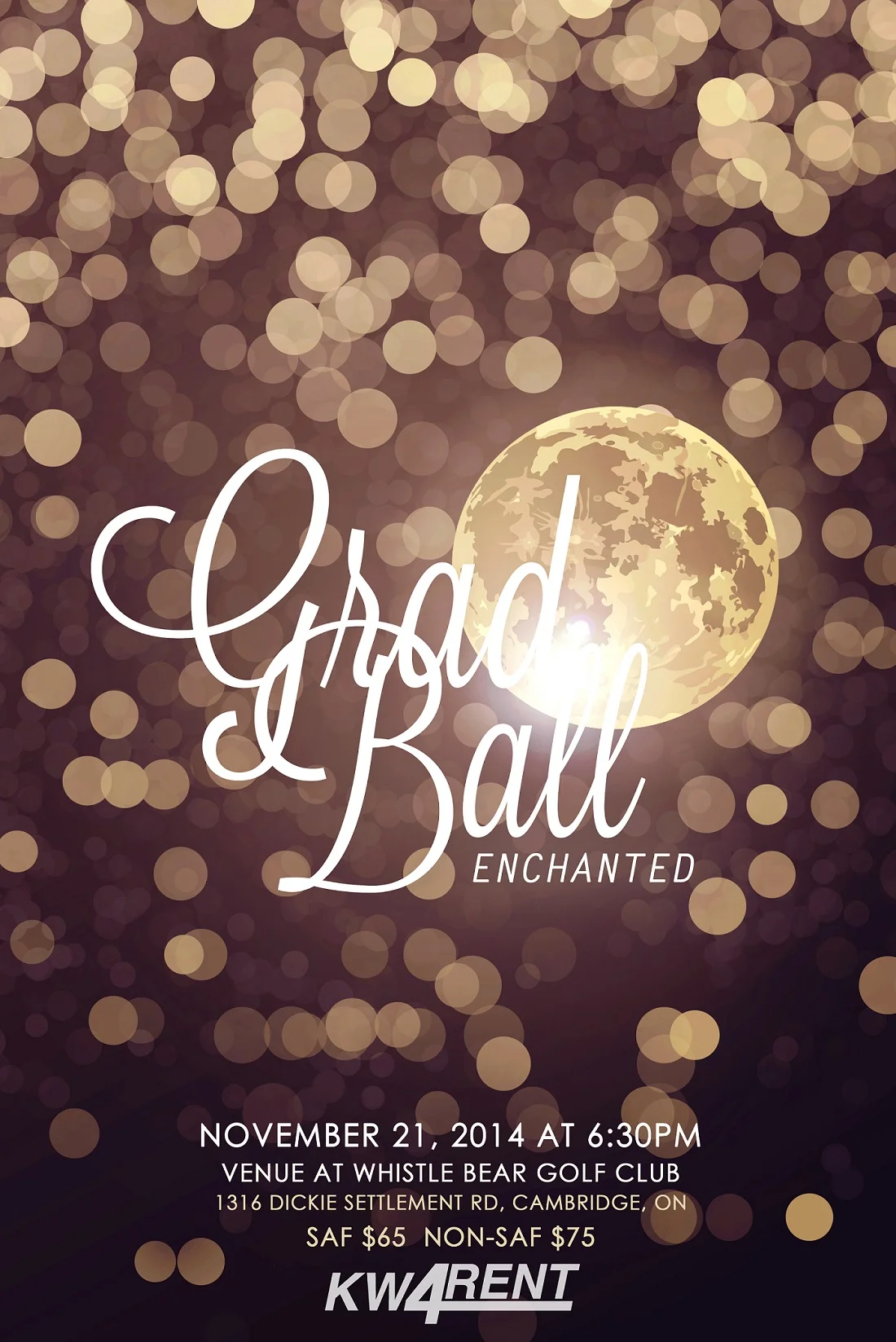 Presenting KW4Rent as Grad Ball's Exclusive Industry Sponsor!