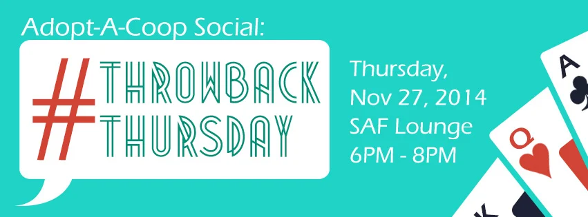 #ThrowbackThursday - Adopt-A-Coop Social