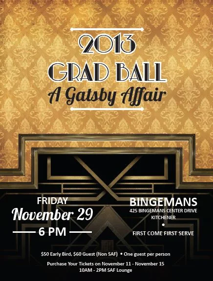 Grad Ball Details, Nominations and Call for Pictures!