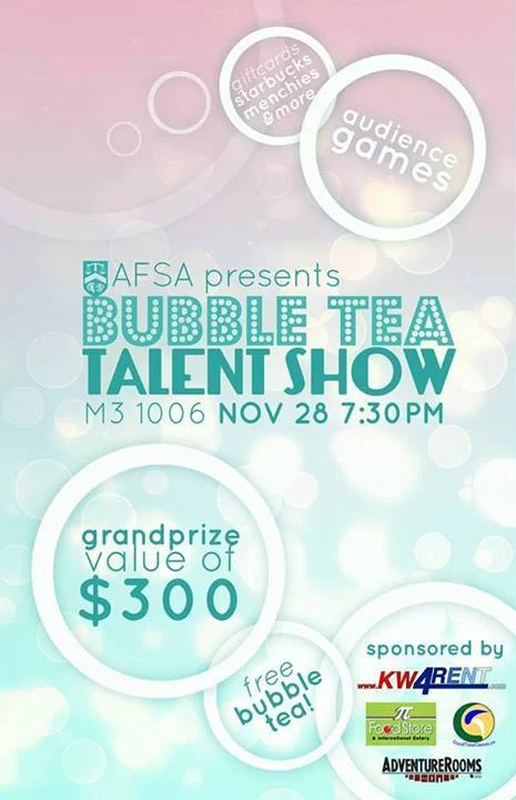 Annual AFSA Bubble Tea Talent Show