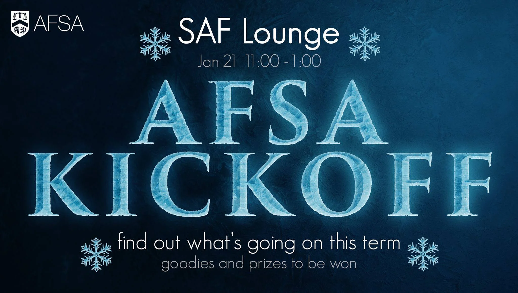 AFSA Kickoff! — Accounting & Finance Student Association