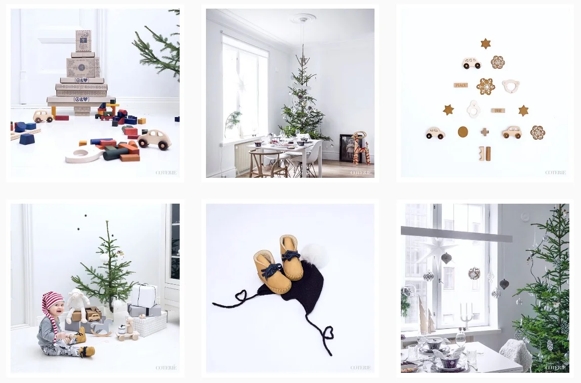 Coterie Kidsin Instagram-feedistä
