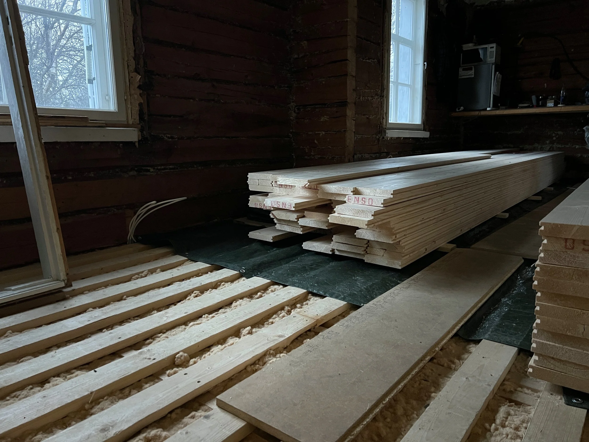 Kuusilattia Fiskarin Laatupuulta - Lattiamateriaalin valinta