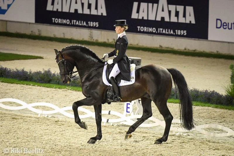 Helen Langehanenberg and Damsey FRH in Aachen, Germany