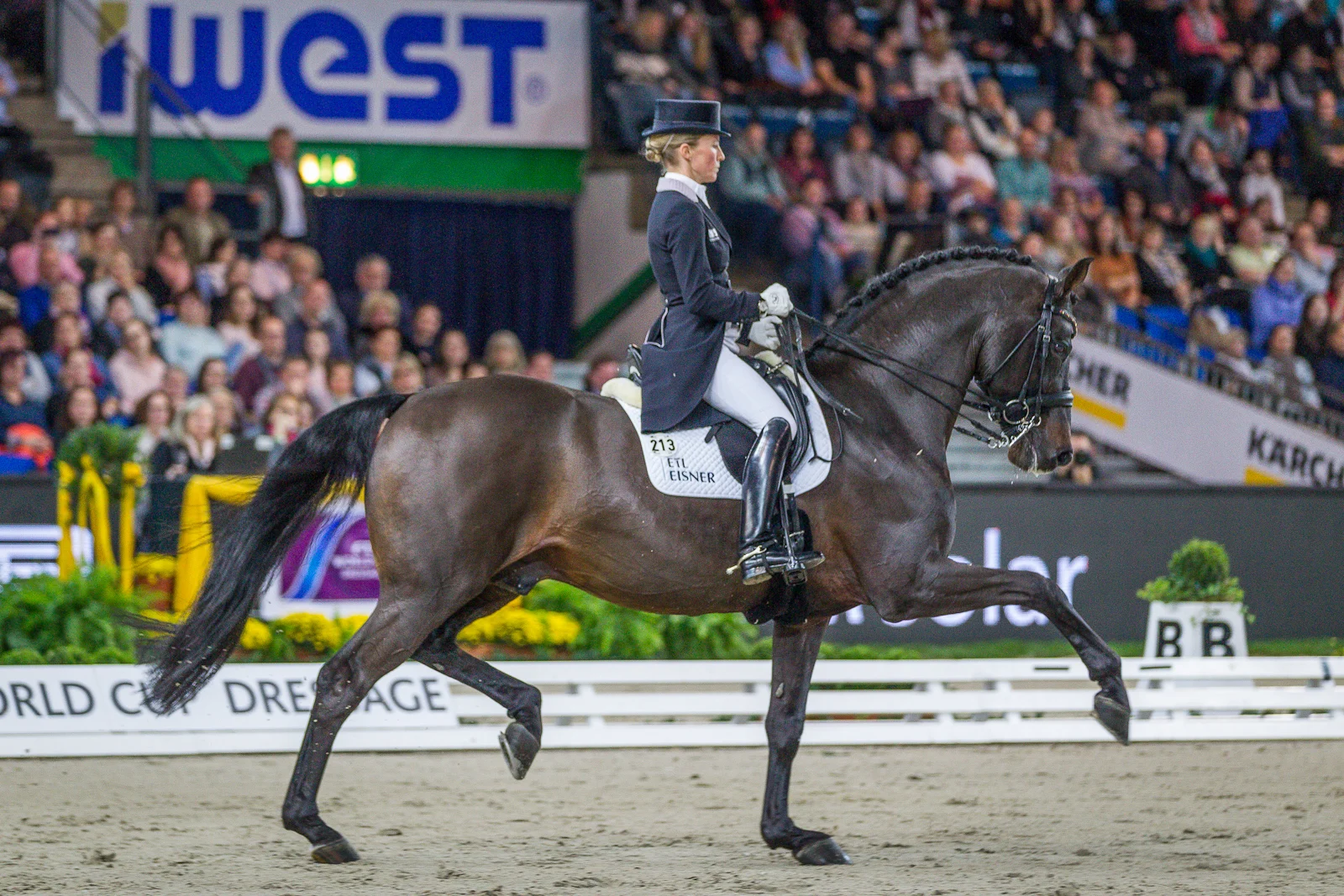 Helen Langehanenberg and Damsey FRH. Photo by Elena Zobova.