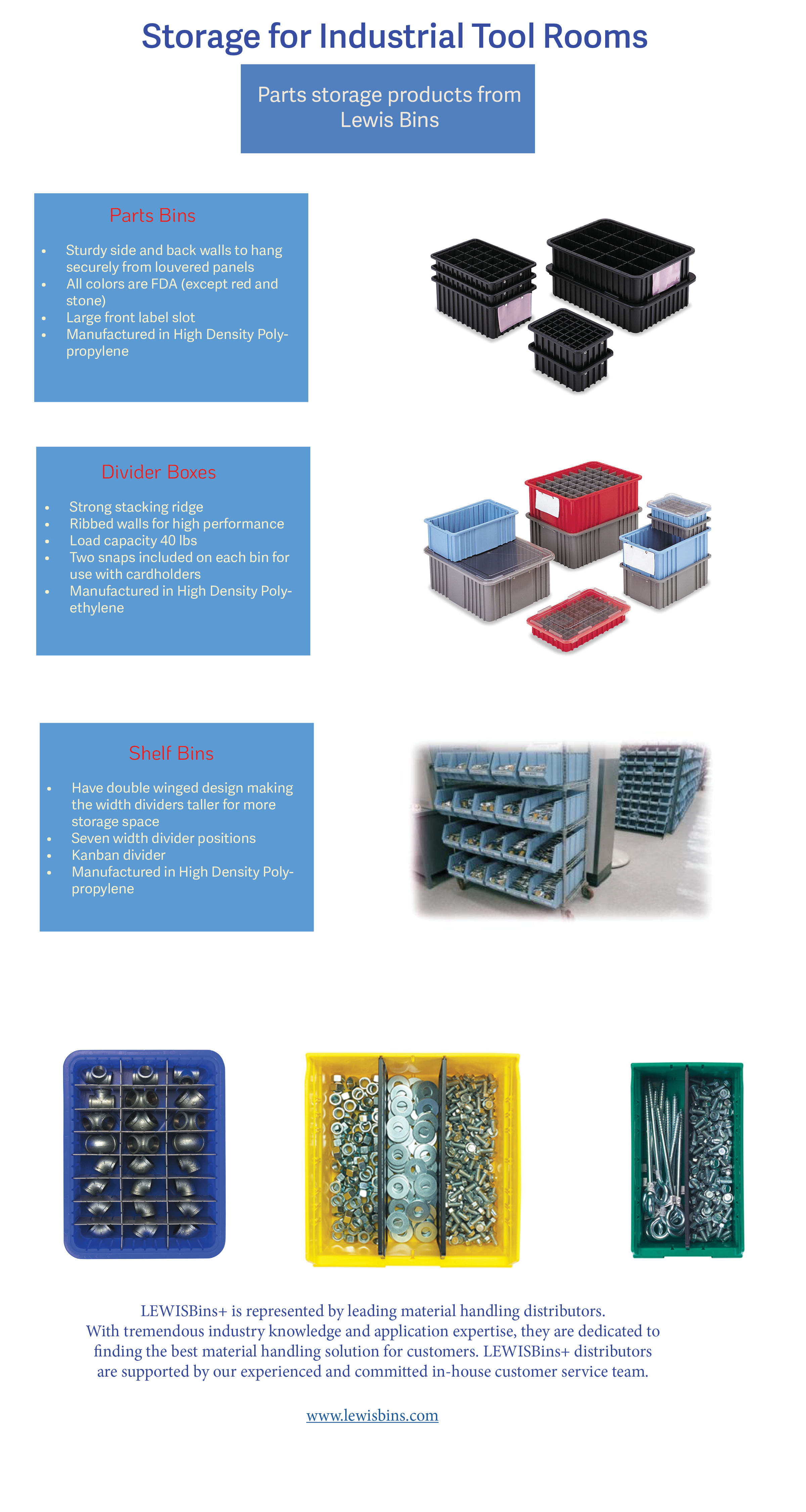 Industrial High Density Bin Storage