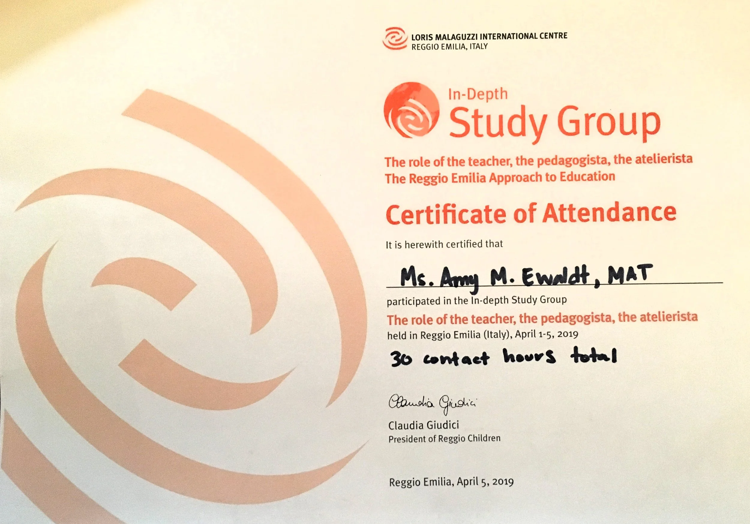 RC Reggio Children In Depth Study.JPG