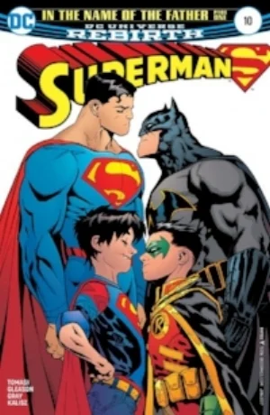 We both liked this comic a lot; it was a great intro to the Super Sons book that is upcoming. But Mindy still questions releasing this the same month that Damien is kidnapping the future Teen Titans. 