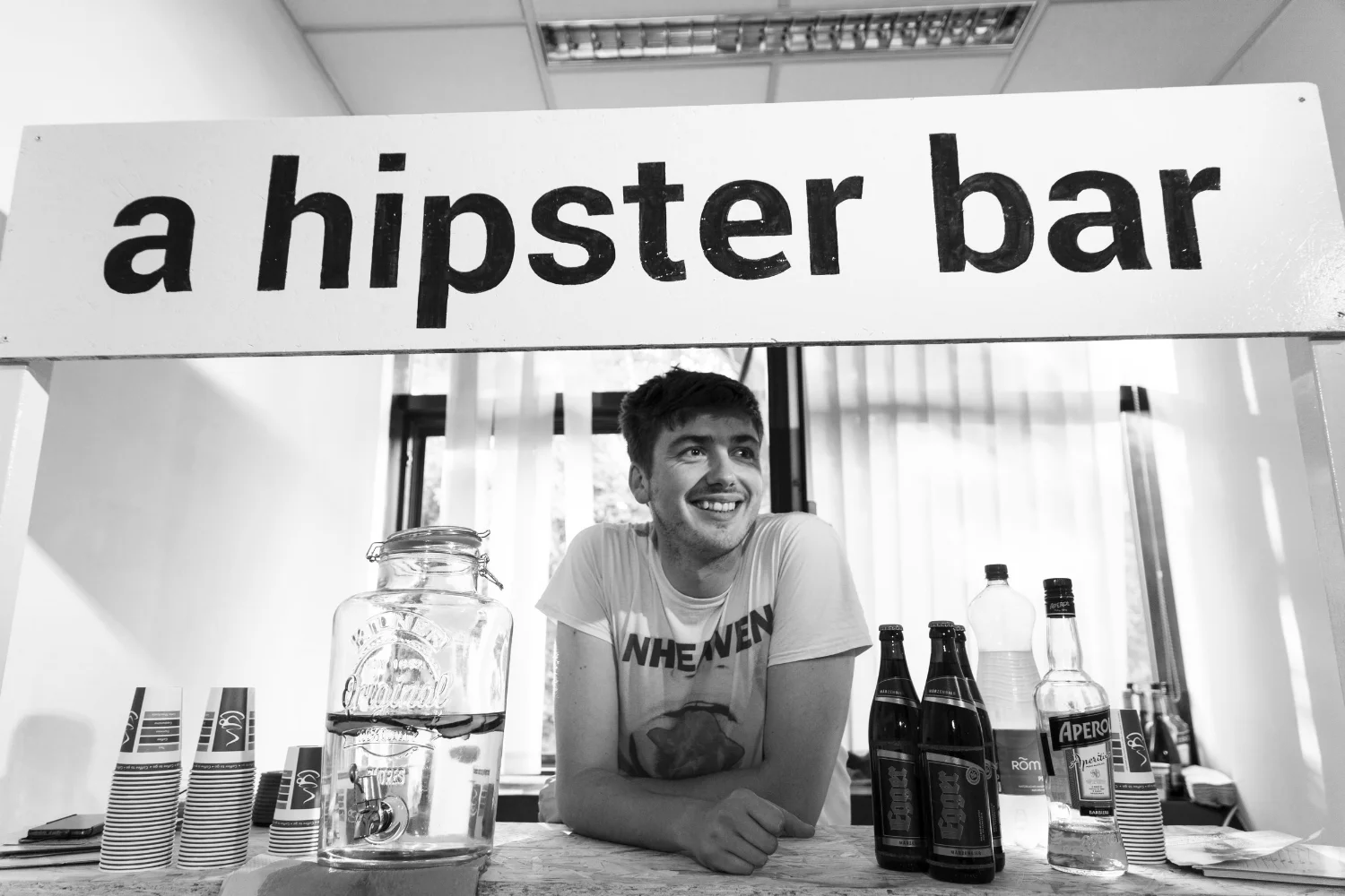 A Hipster Bar @ Ars Electronica , Linz Photo: Zane Cerpina, 2017