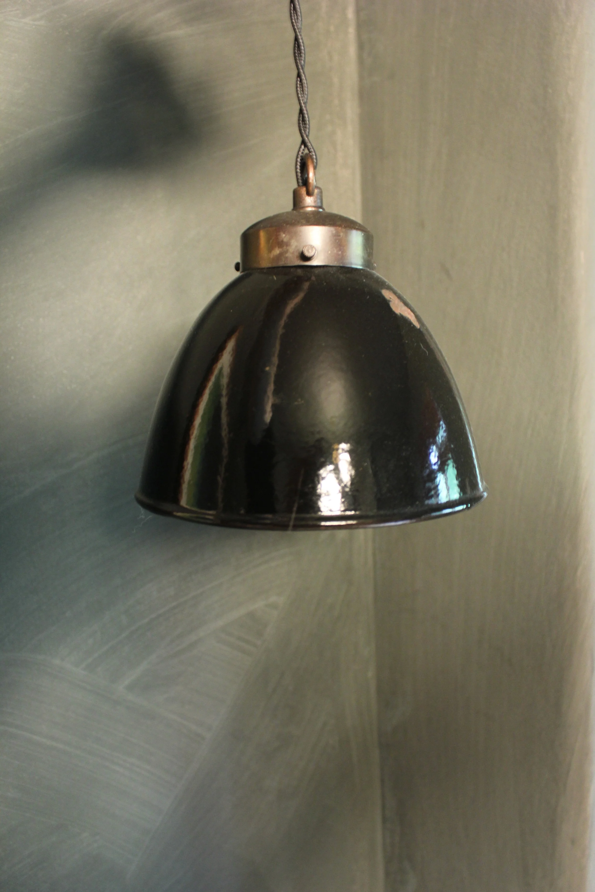 Vintage Industrial Pendant Light c.1950