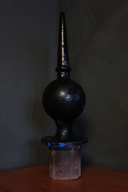 Iron Finial Salvaged 