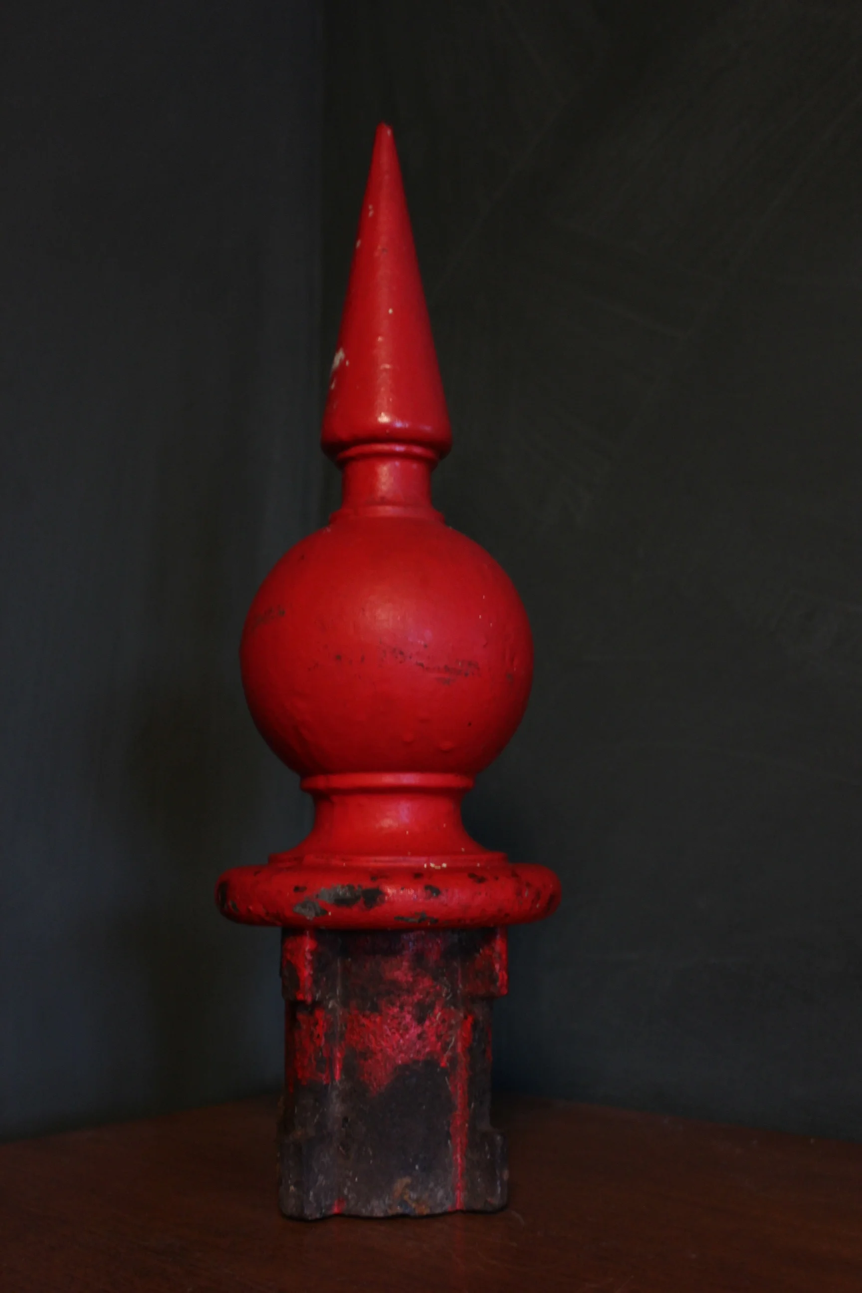 Salvaged Iron Finial 