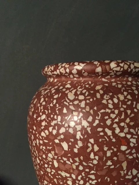 Vintage Terrazzo Vase c.1970