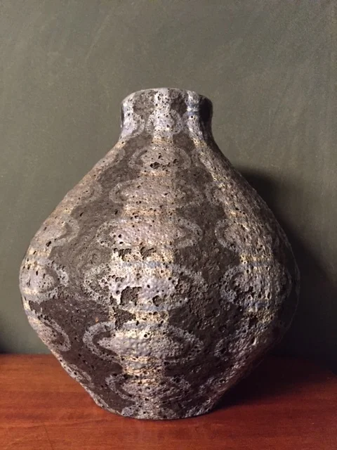 Bulbous Vase Signed 1960