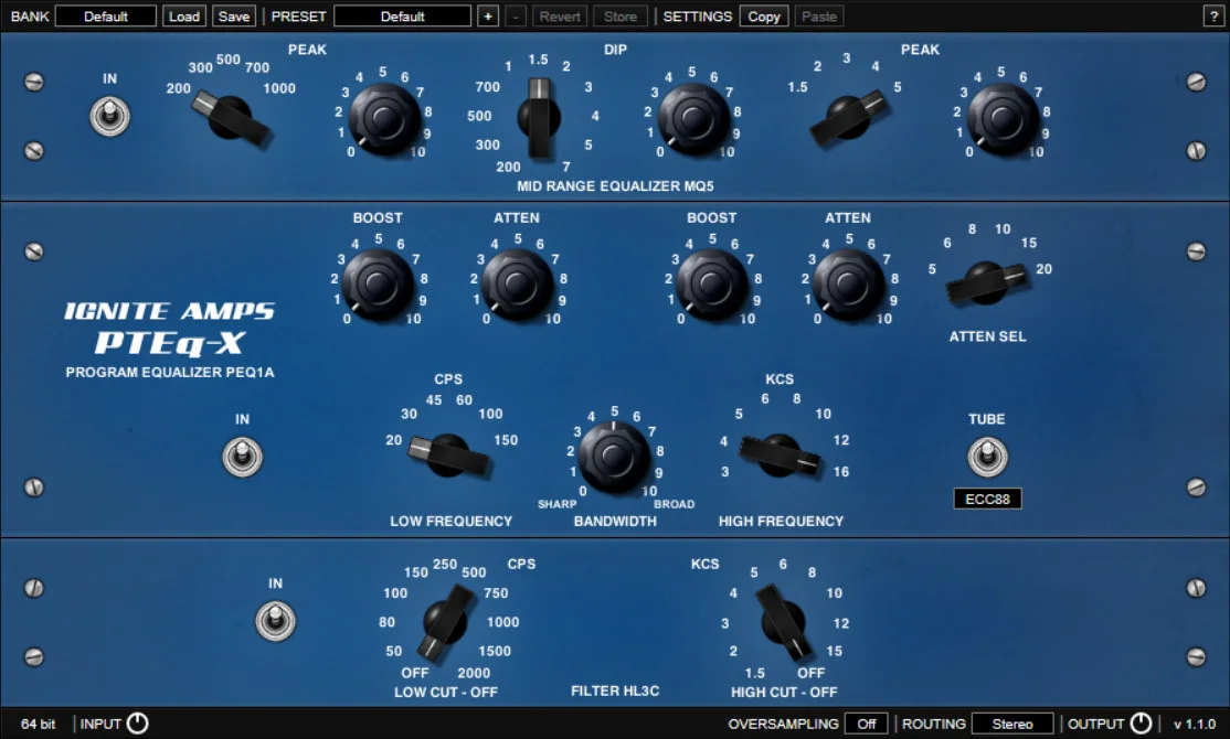 Igniteamps pultec eq emulation