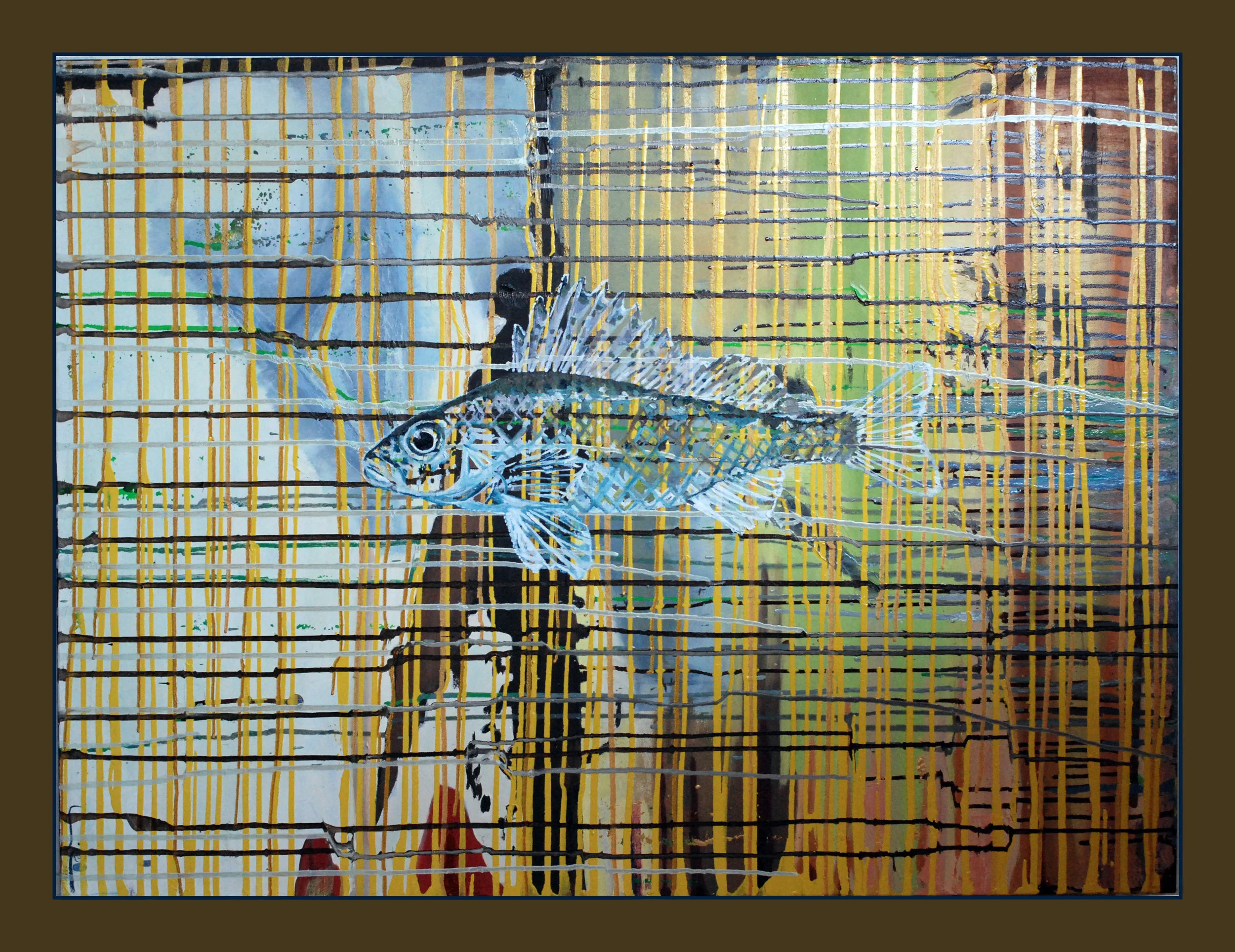 Walleye , 30"x40" oil on canvas