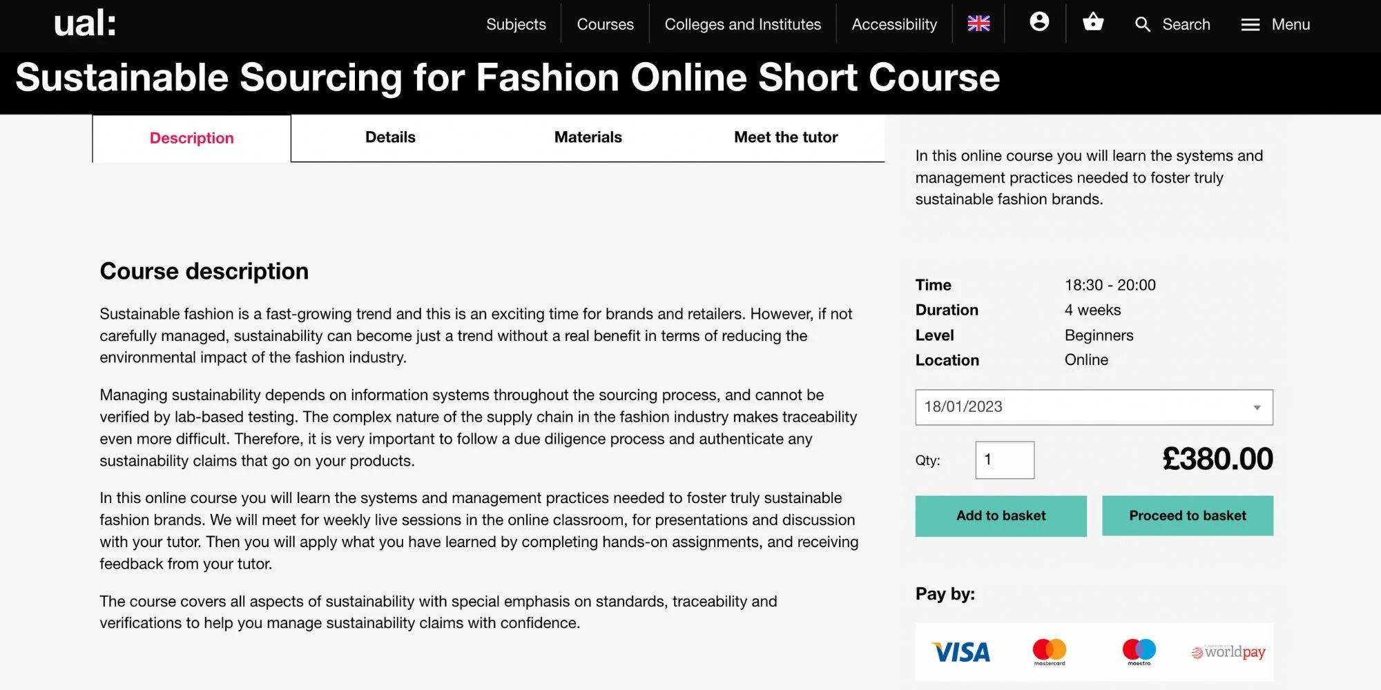 18 Online Sustainable Fashion Courses To Expand Your Knowledge