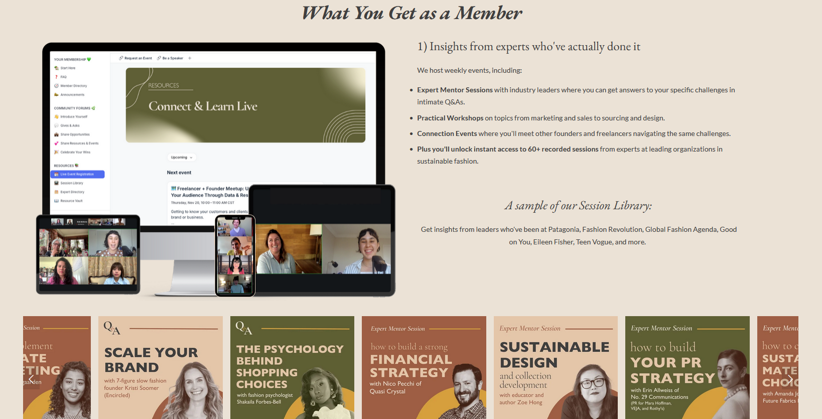 Conscious Fashion Collective Membership