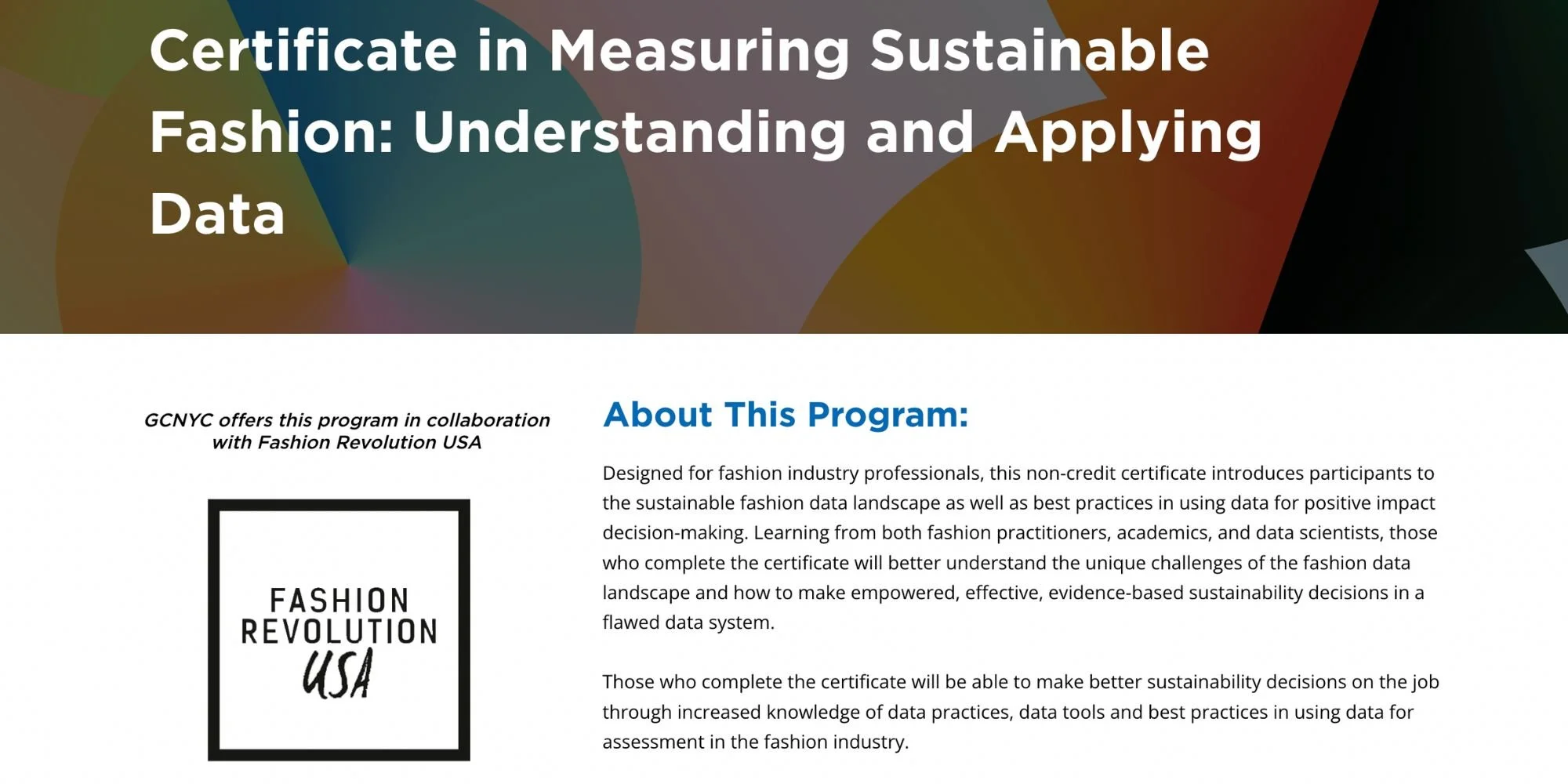 10 Sustainable Fashion Certifications for Professionals | Conscious ...