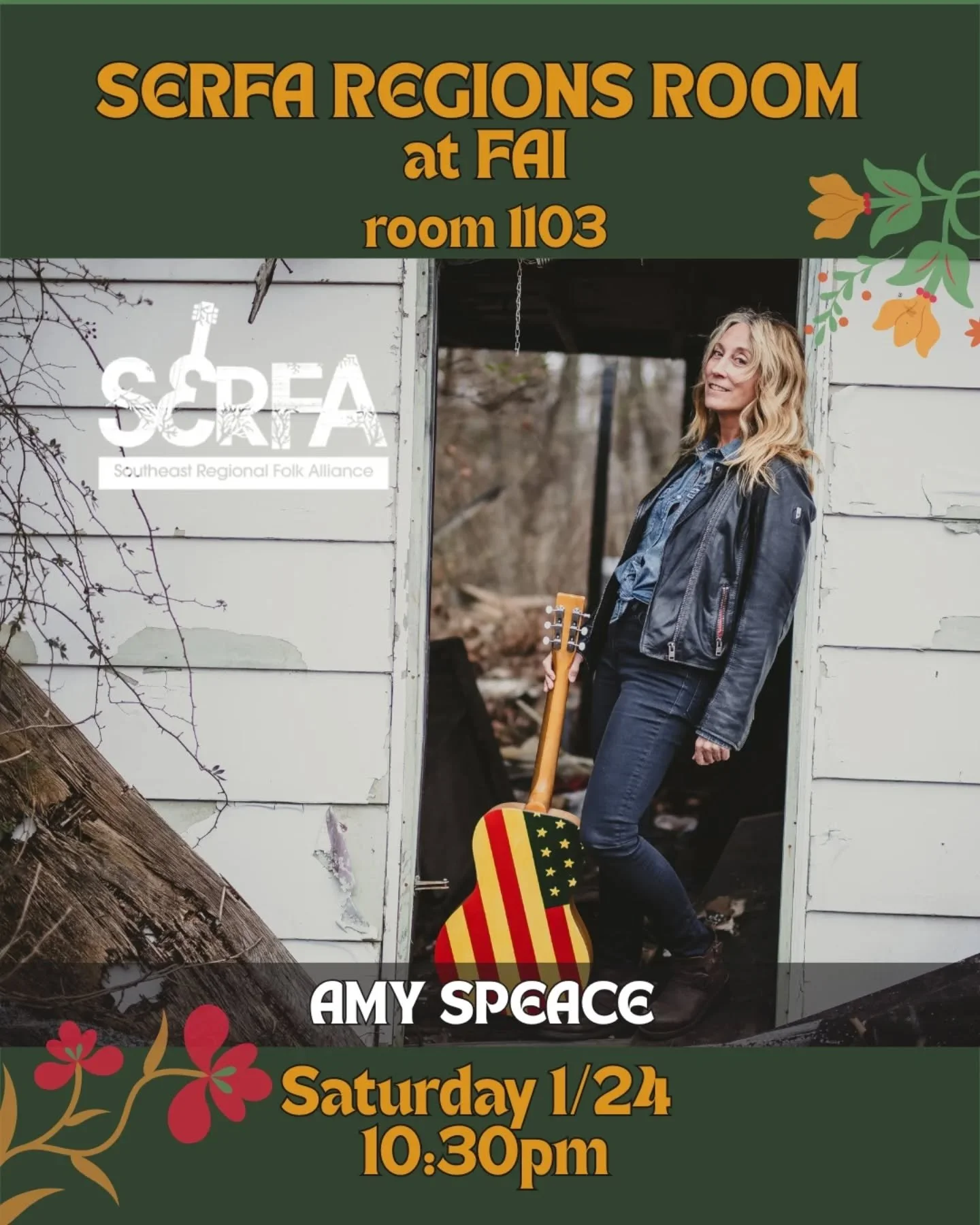 Will we see you at @folk_alliance this week?? We've got a few things going on throughout the conference, come chat with us at one of the following spots:

THURSDAY at 9am - SERFA gathering in Rhythms III (2nd floor), come hear about what we're planni