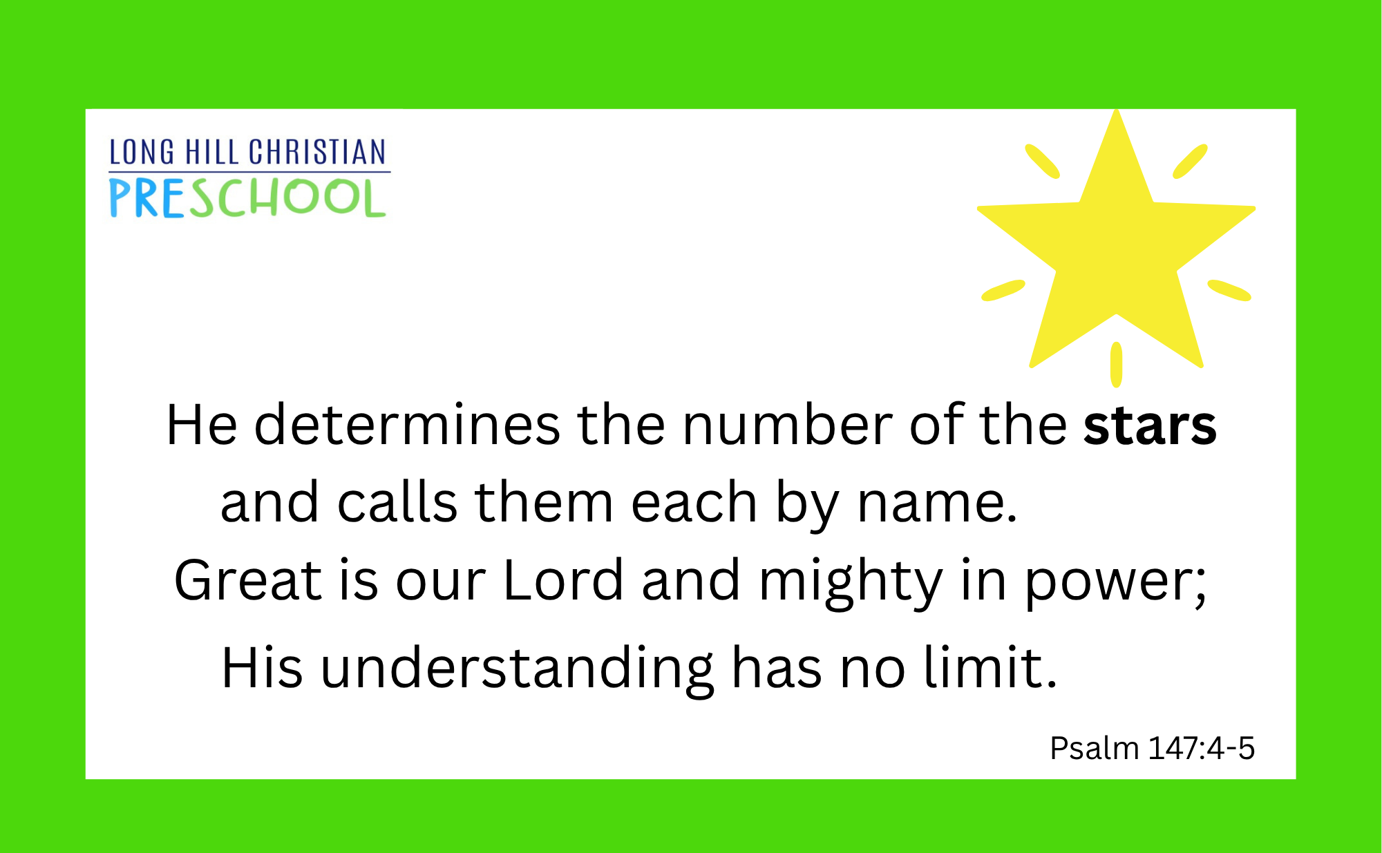 Bible Verse about Shining Stars