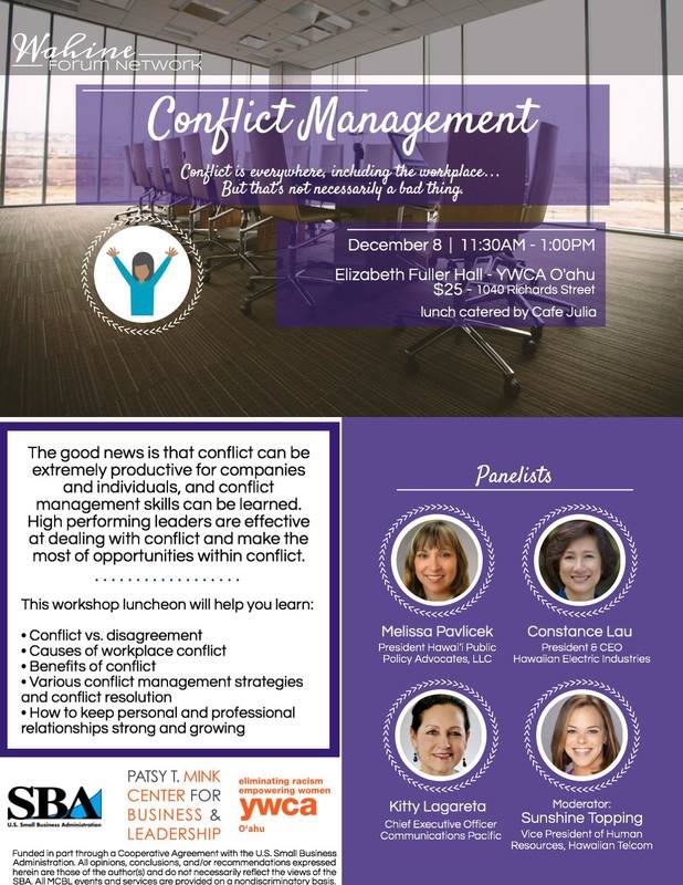 CONFLICT MANAGEMENT