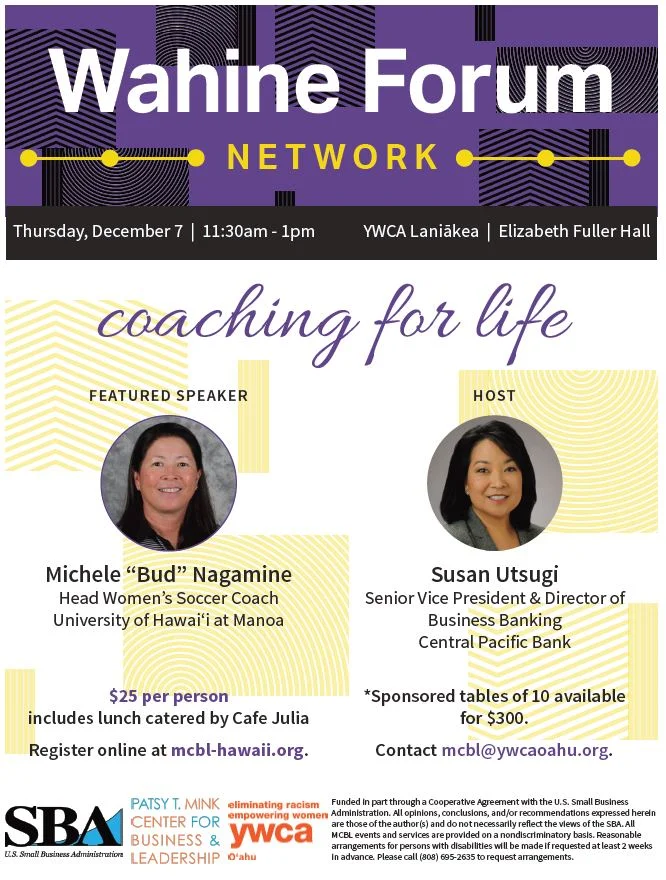 Wahine Forum Network- Coaching for Life