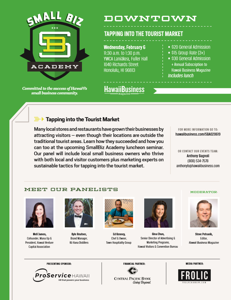 Small Biz Academy Tapping into the Tourist Market