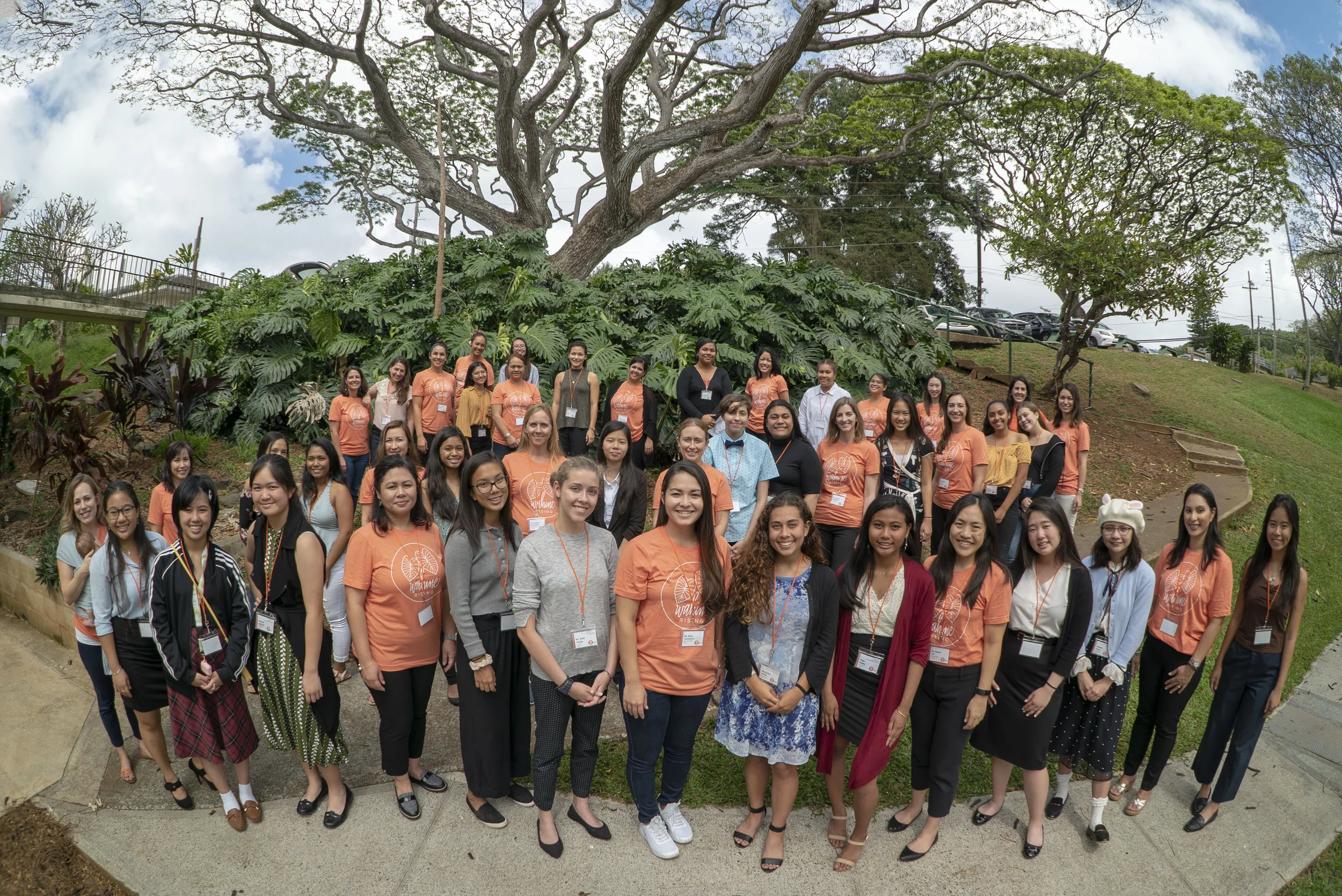 2019 Spring Girls' Summit Windward O'ahu- The young women of Kailua High School, McKinley High School, Sacred Hearts, Le Jardin Academy, Kaleheo High School & Roosevelt High School- at YWCA KokoKahi.