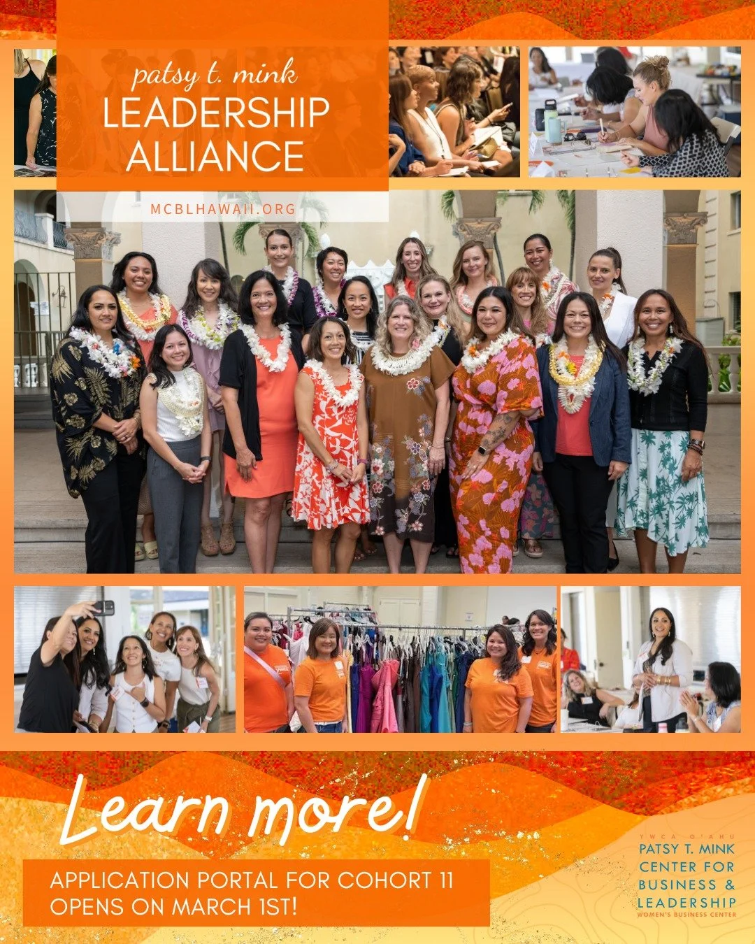 🌟 Ready to elevate your leadership journey? Get ready to apply for the Leadership Alliance Cohort 11! 🌟 Application Portal Opens March 1st!

The Patsy T. Mink Leadership Alliance was launched in 2016 to increase the representation of women executiv