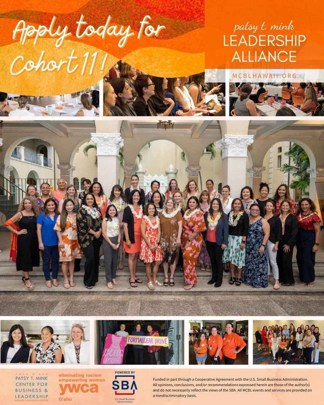 ✨ Ready to elevate your leadership journey? ✨The Leadership Alliance Cohort 11 application portal is now open! 

The Patsy T. Mink Leadership Alliance was launched in 2016 to increase the representation of women executives in Hawai&rsquo;i. Today, we