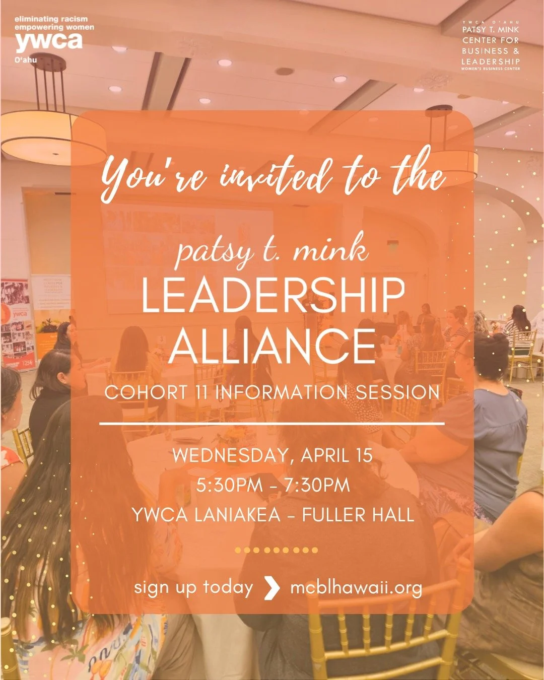 Sign up today for our Leadership Alliance Cohort 11 Information Session! Join us for a fun-filled night where you'll get to learn more about the Leadership Alliance program and meet some of our fabulous mink leader alumnae to: ⭐ Hear about their expe