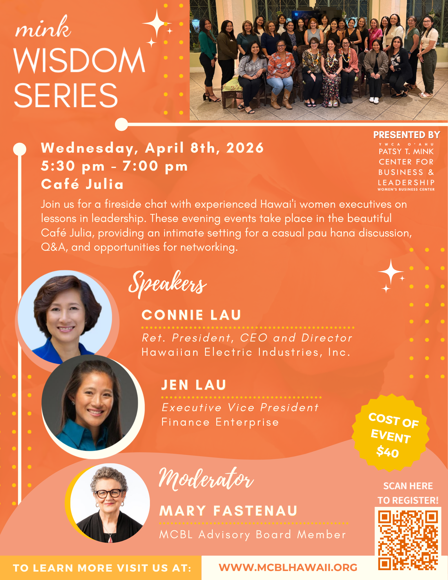 April 2026 Mink Wisdom Series