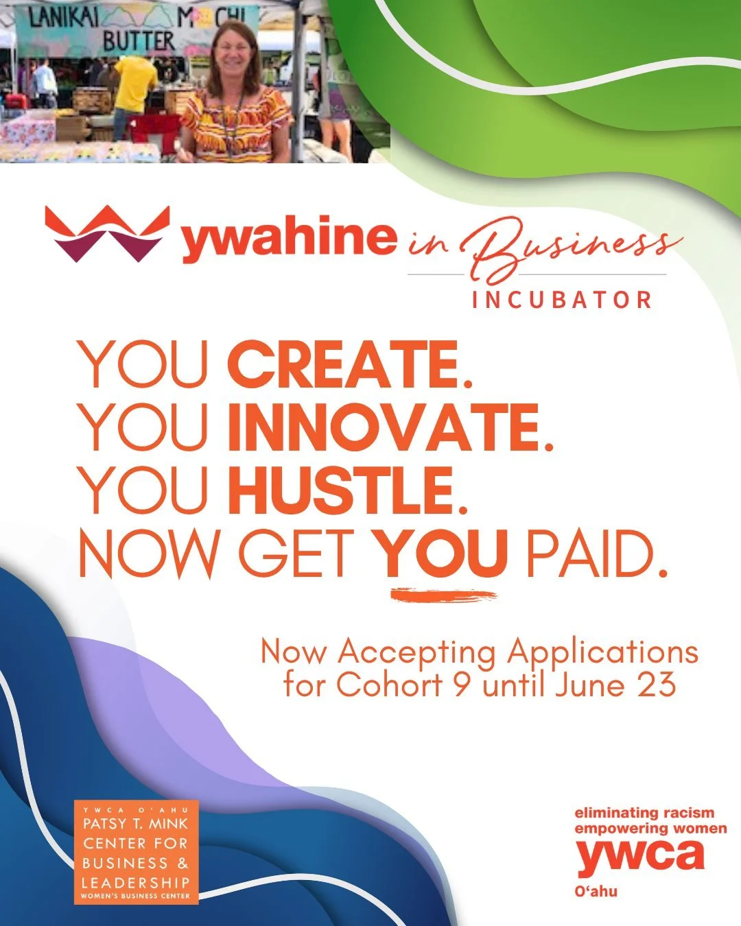 Calling ALL Entrepreneurs! If you have been hustling, grinding, creating, innovating and making moves, how about making 2026 the year you take your business to the next level! Now accepting applications for YWahine in Business Incubator Cohort 9! ➡️ 