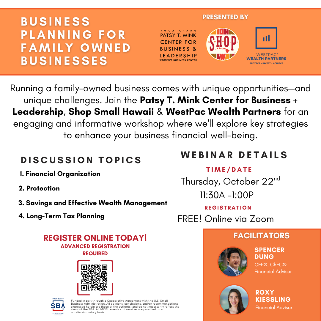 Business Planning for Family Owned Businesses