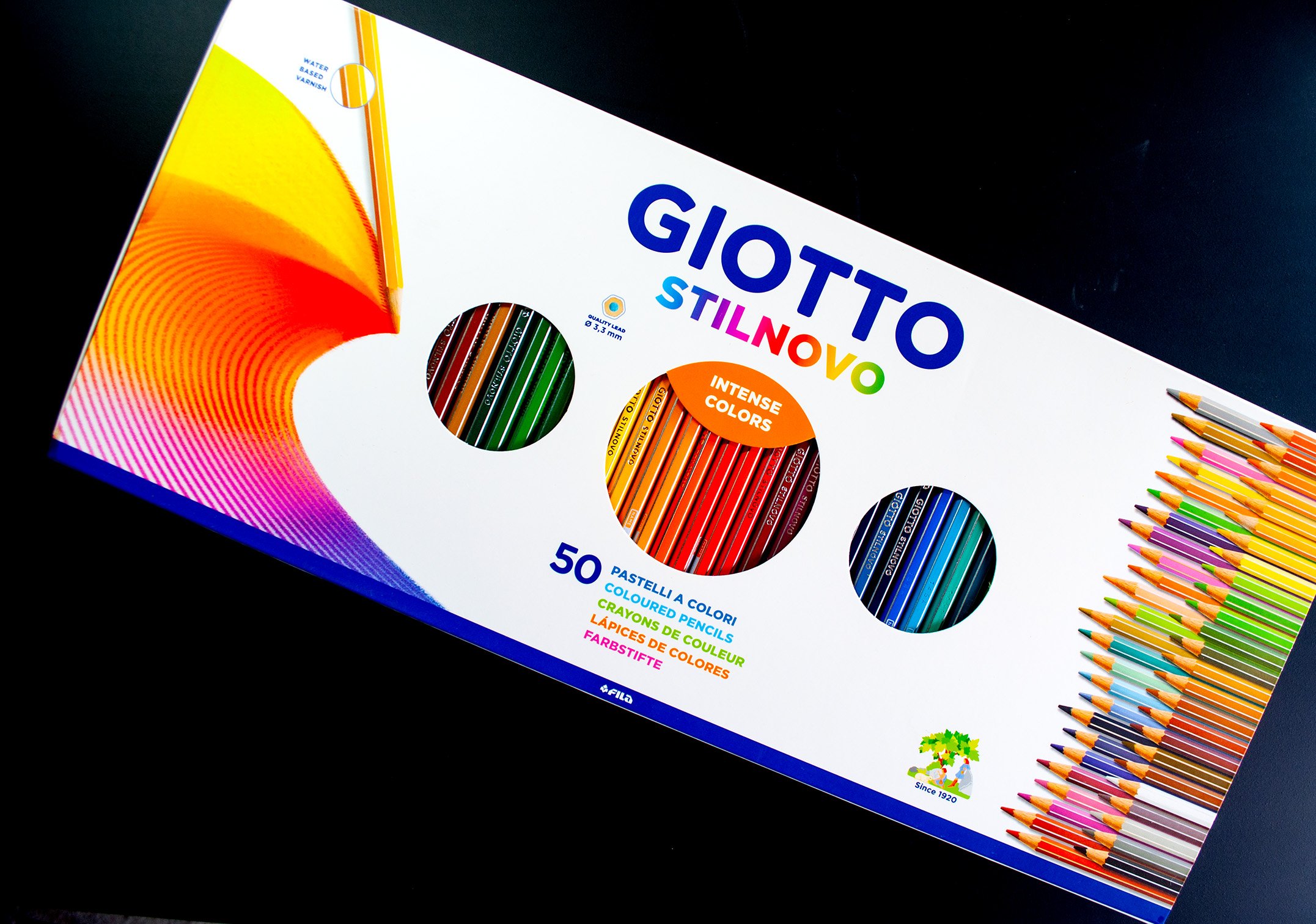 36 pastelli a colori Stilnovo Giotto
