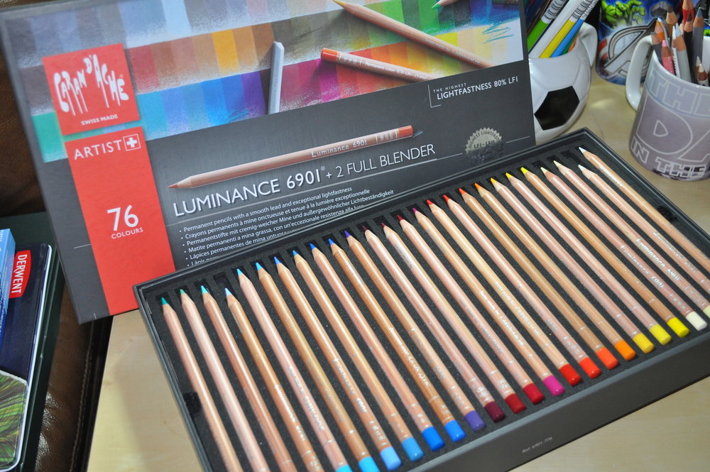 Caran D'Ache Luminance 6901 professional artist' colour pencils
