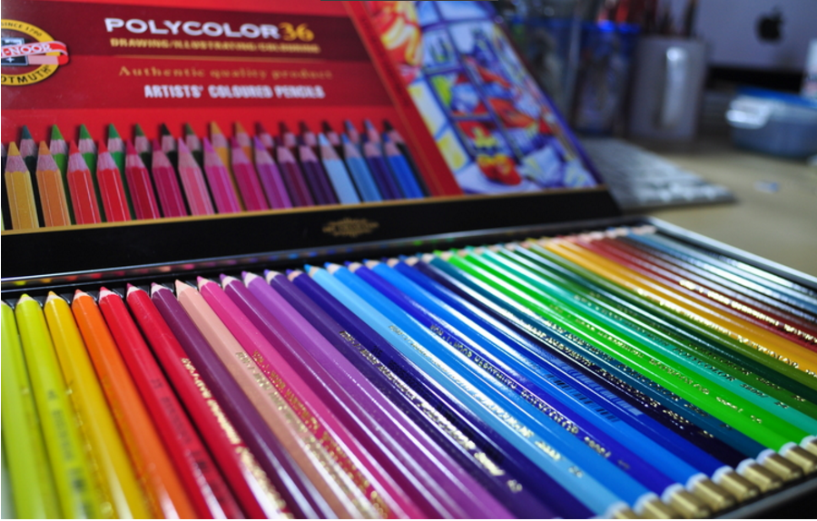 Koh-I-Noor : Polycolor : Artist Colored Pencils 3824 : Set Of 24 :  Landscape