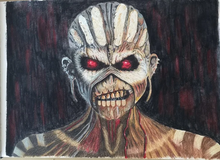 Iron Maiden Book Of Souls Eddie