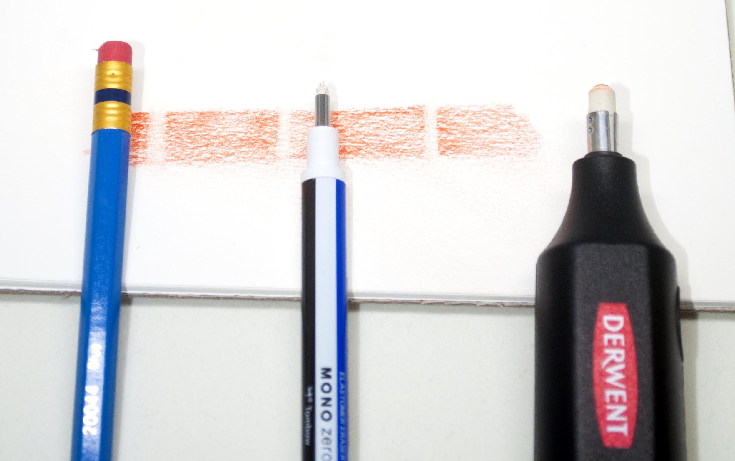 Prismacolor col-erase review & comparison erasable pencil colour first  impressions 