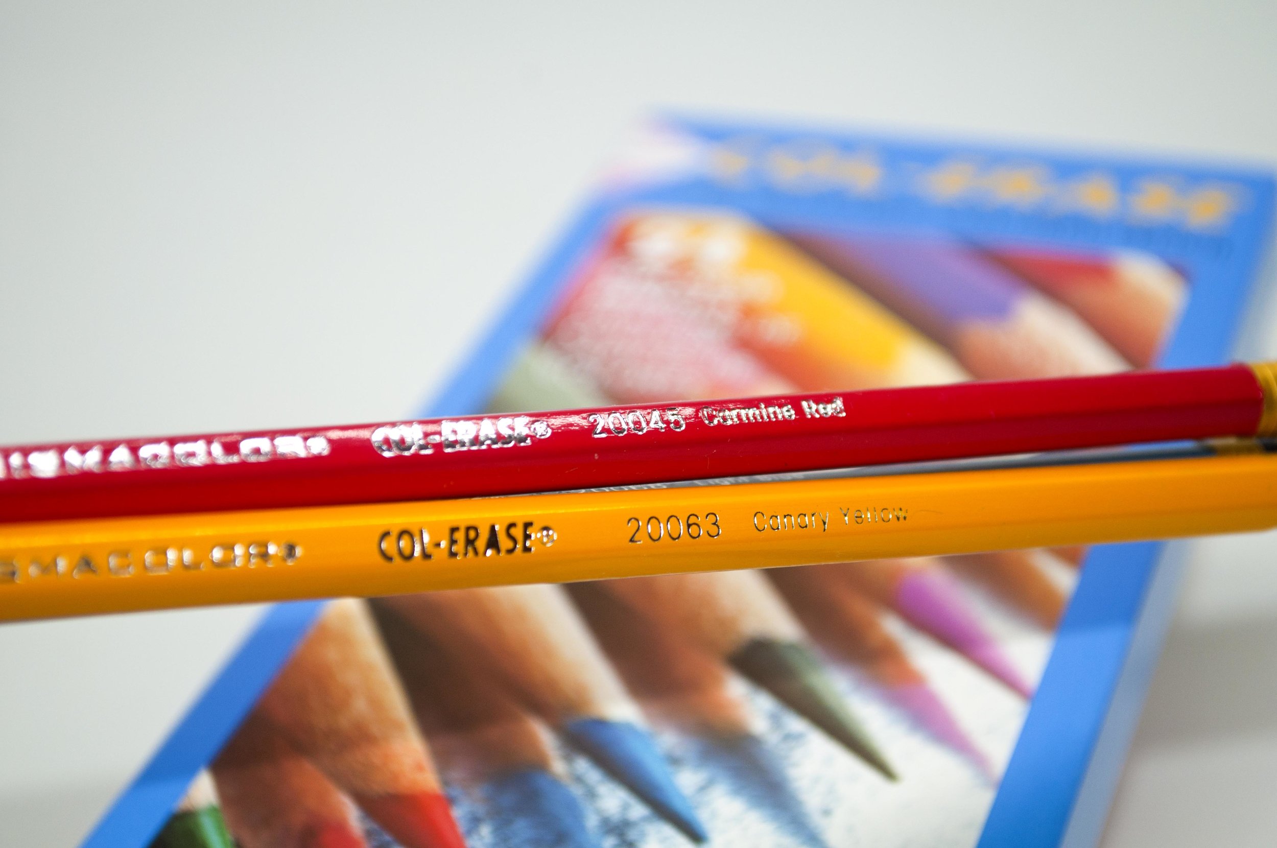Prismacolor Col-Erase Erasable Color Pencils, Medium Point, Carmine Red,  Box Of 12 Color Pencils